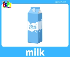 C:\Users\Valera\Downloads\milk breakfast food flashcards w_words.jpg